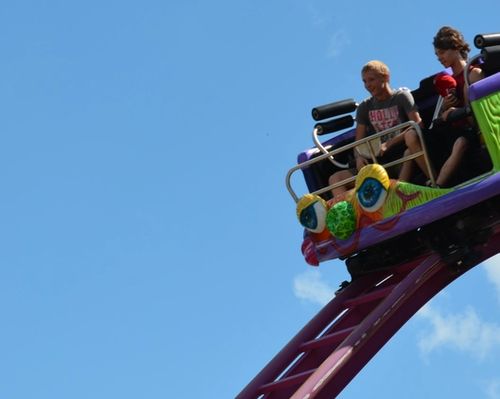 Crazy Mouse Thrill Ride at DelGrosso's Amusement Park