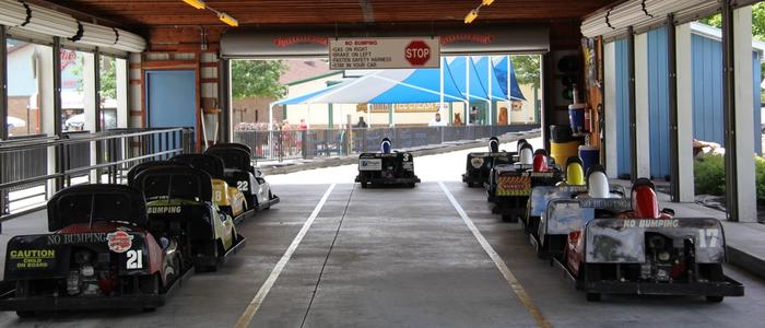 The Altoona-Tipton Go-Kart Speedway at DelGrossos's Amusement Park