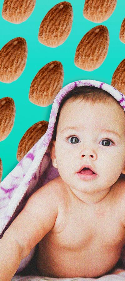 almond milk for babies?