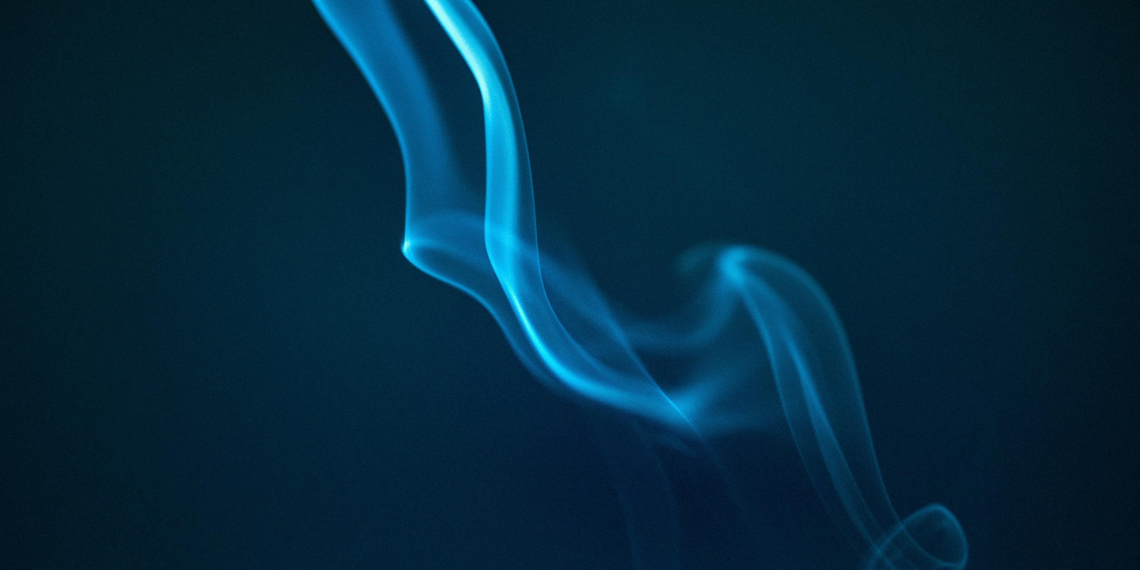 dark blue smoke