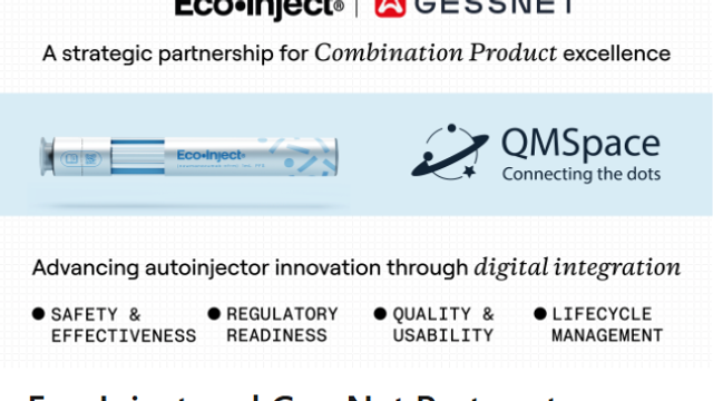 Eco-Inject and GessNet Partner to Engineer a Fully Traceable Autoinjector Platform