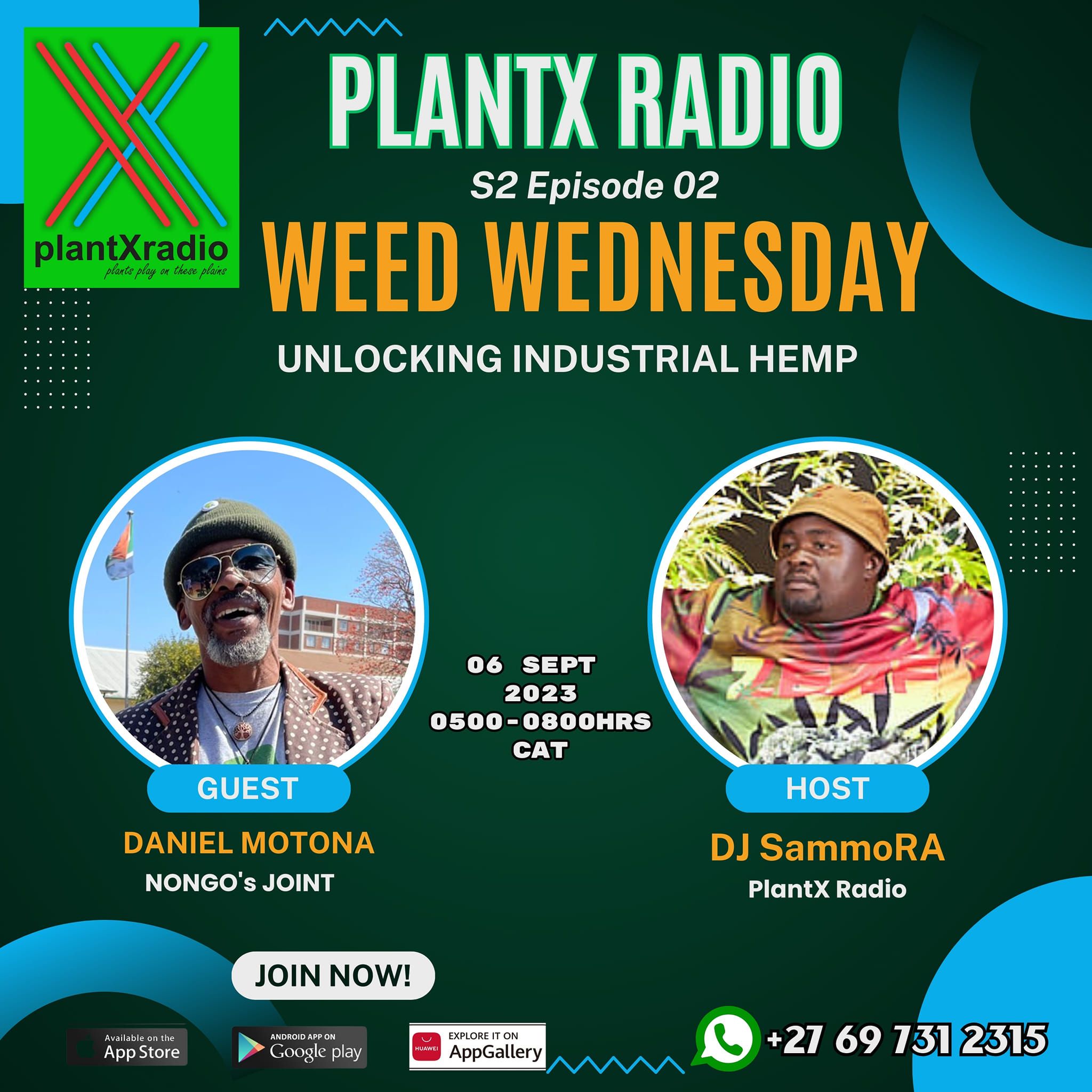 Join DJ Samora as he dives into a captivating conversation with Daniel Motona on Plant X Radio, dated September 6, 2023. Together, they unravel the profound insights surrounding the Hemp conversation from the Industrial Dacha Development Team. 🌿✨