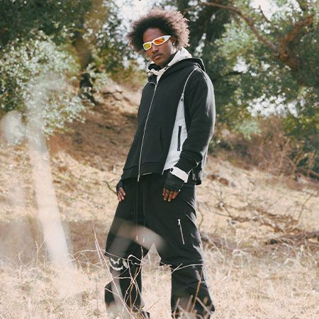 Crosses Zip Up Hoodie - Black