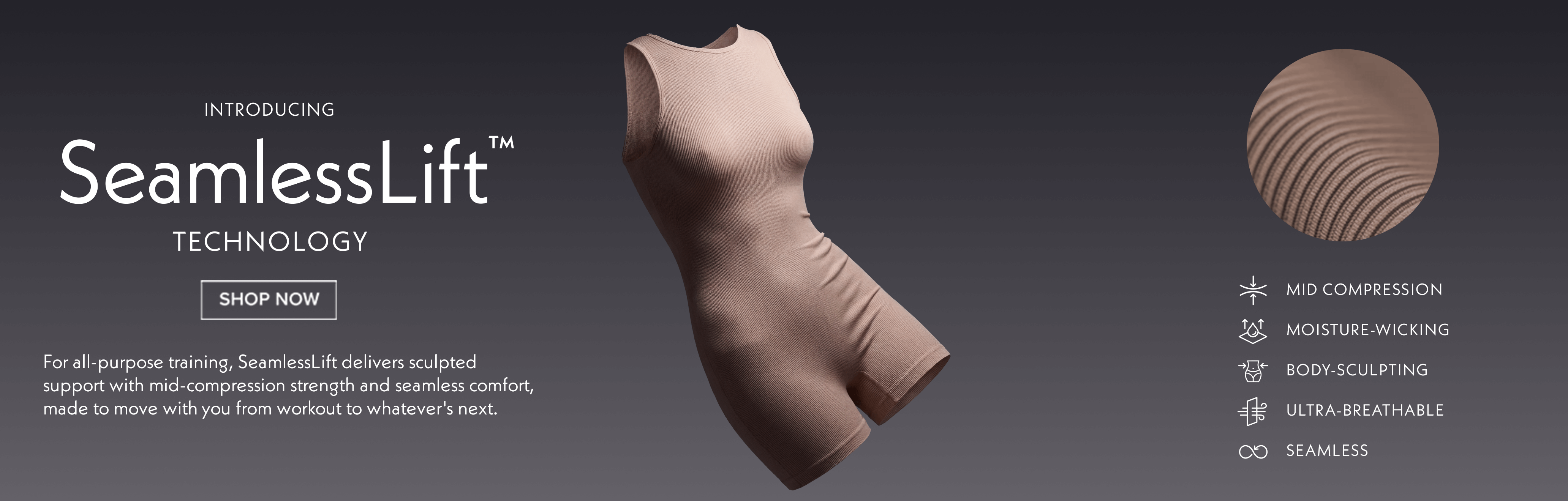 SeamlessLift™ banner