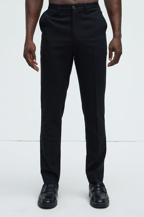 Turner Relaxed Trouser Pants - Black | Fashion Nova