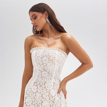 Leilani Cut Out Maxi Dress - White