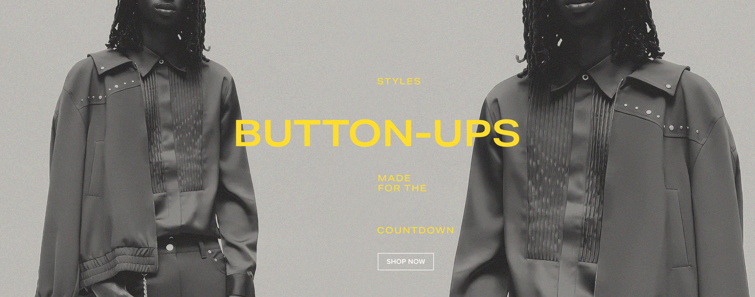 BUTTON UP | 12.24.25 | MENS BANNER banner