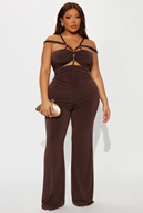 Selina Ruffle Romper - Periwinkle