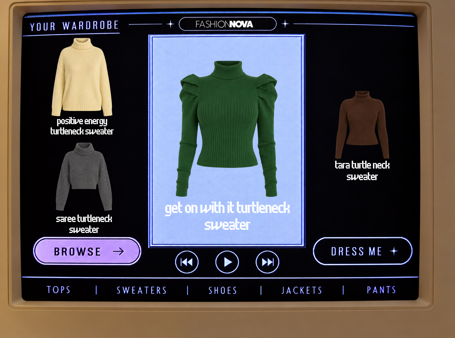 Shop Fashion Nova Turtleneck Sweaters