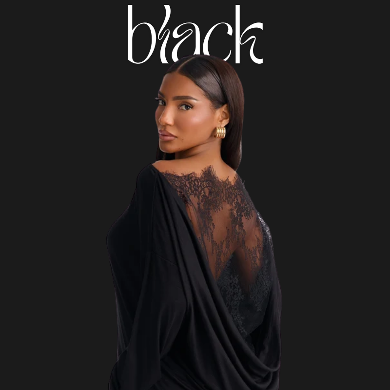 Fashion Nova Black Dresses Collection