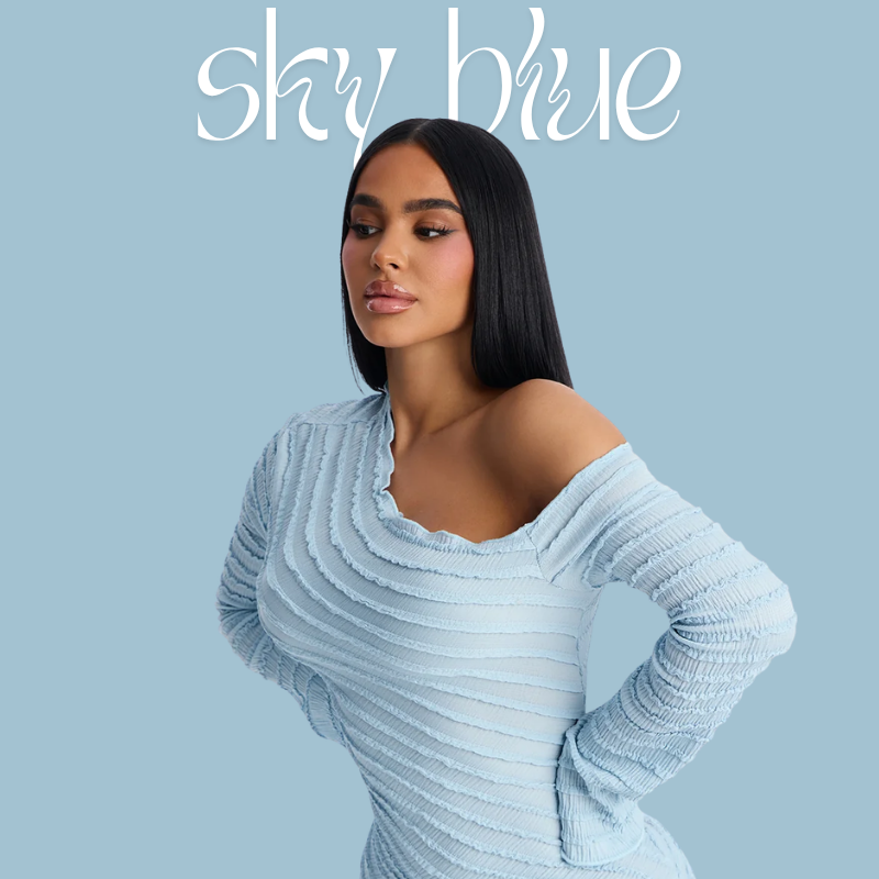 Fashion Nova Blue Dresses Collection