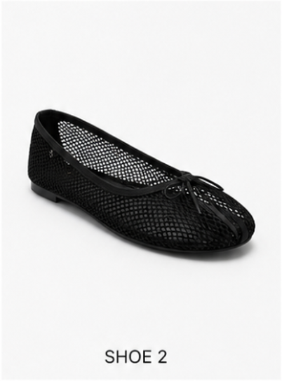 All That Air Tabi Flats - Black