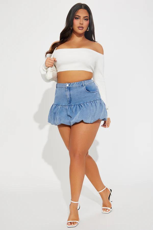BUBBLE HEM SKIRTS collection