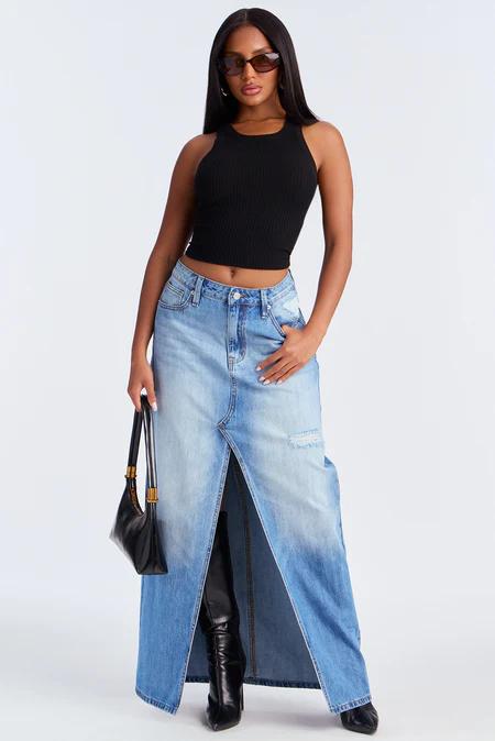 FALDAS DE MEZCLILLA collection