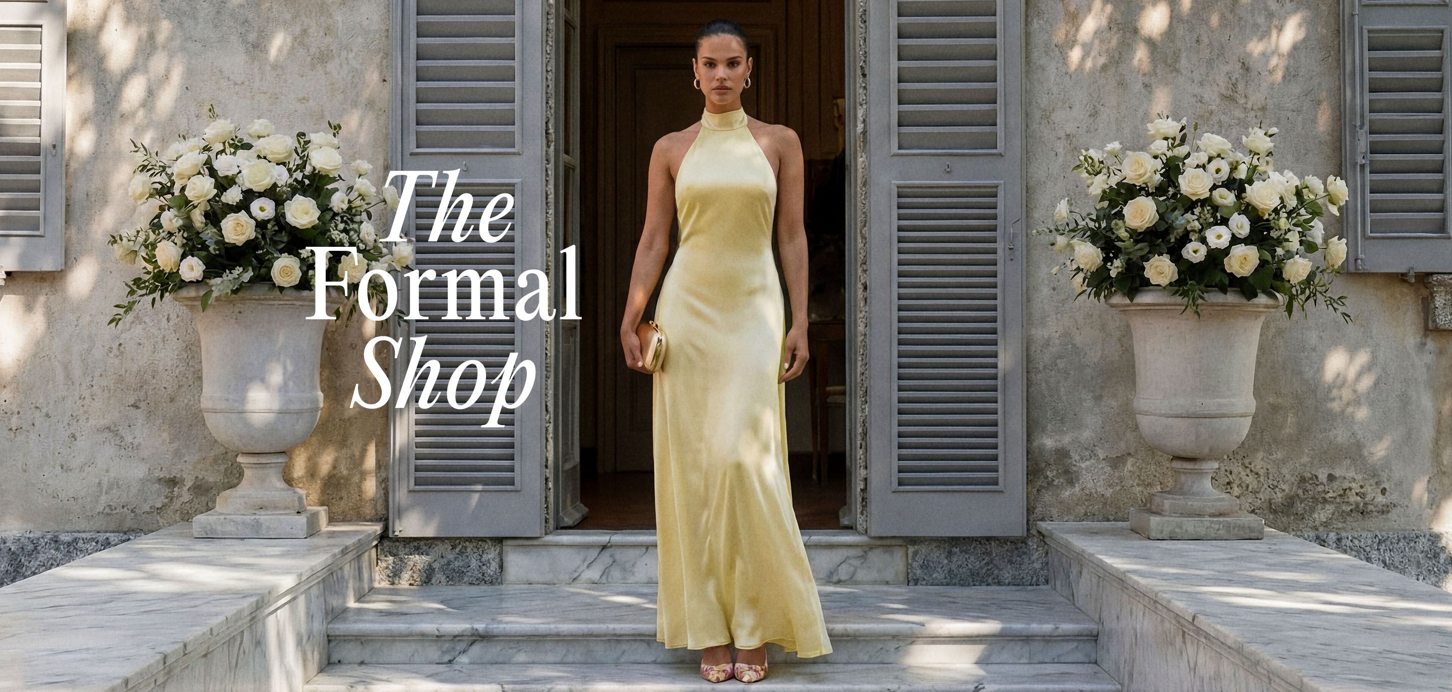 Formal Shop Editorial  banner