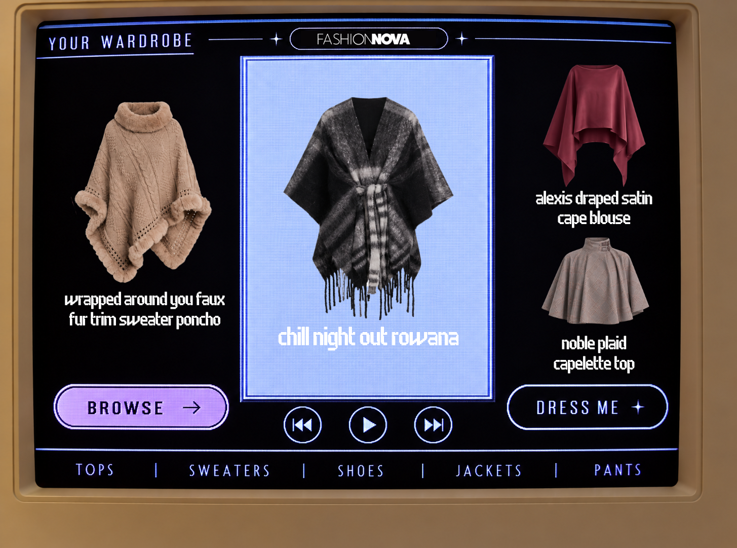 Shop Fashion Nova Capes and Ponchos