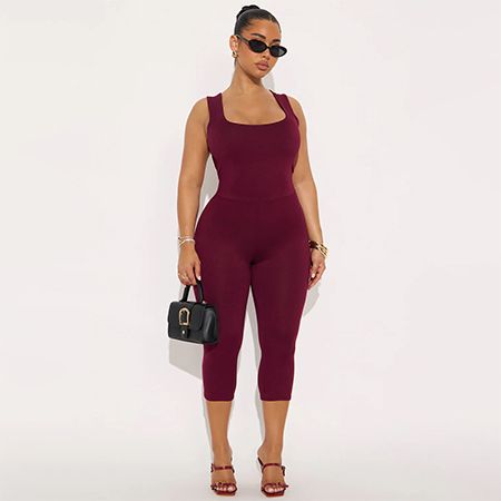 Cleo Lace Maxi Dress - Red