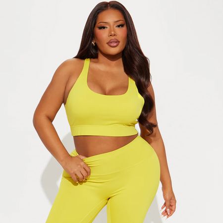 plus size neon yellow top
