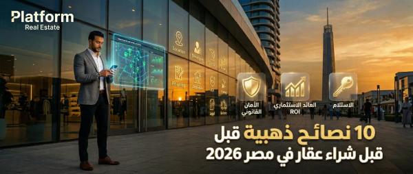 10 نصائح ذهبية قبل شراء عقار في مصر: دليل المستثمر والمشتري (2026)