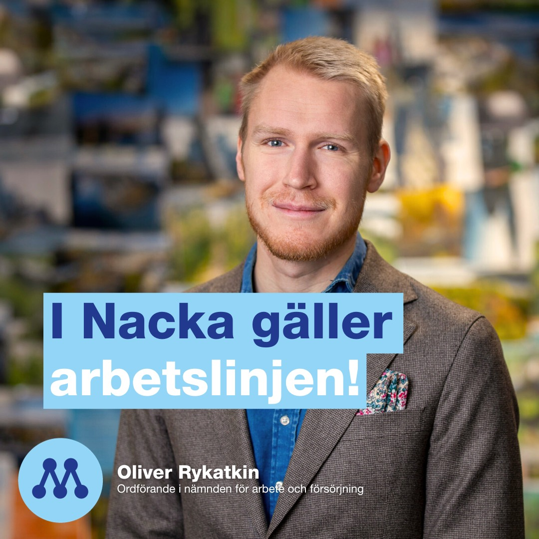 I Nacka gäller arbetslinjen