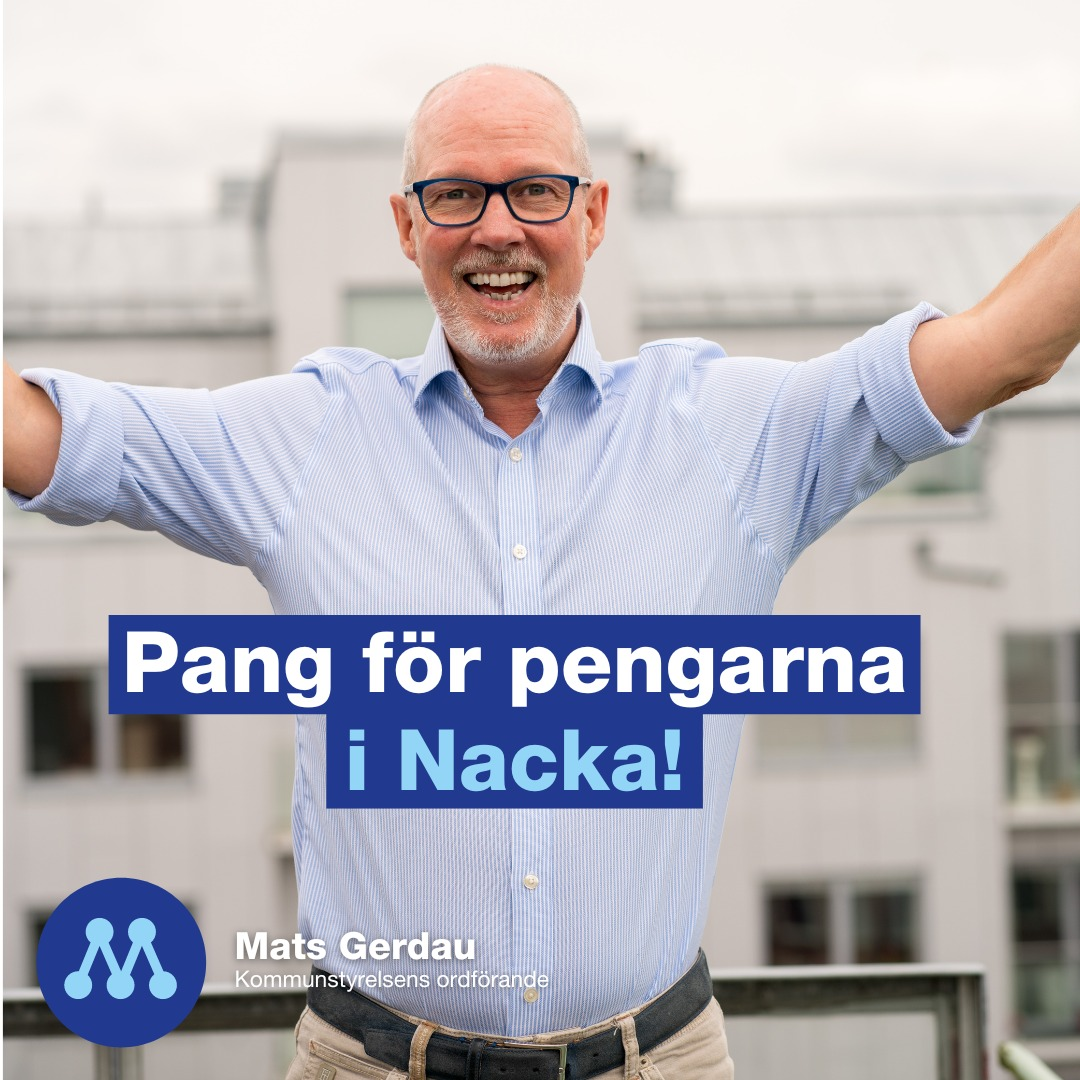 Pang för pengarna i Nacka