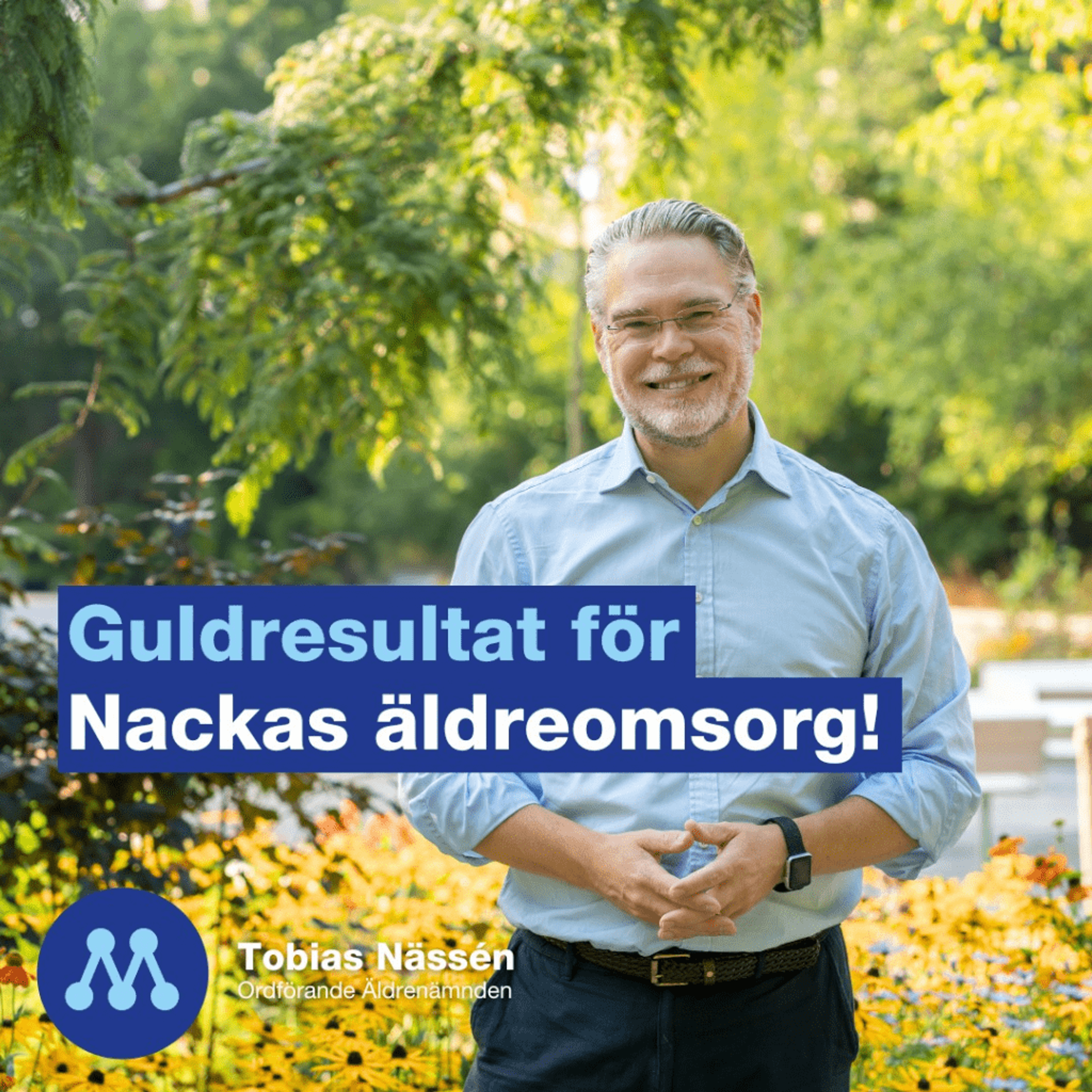 Guldresultat för Nackas äldreomsorg!