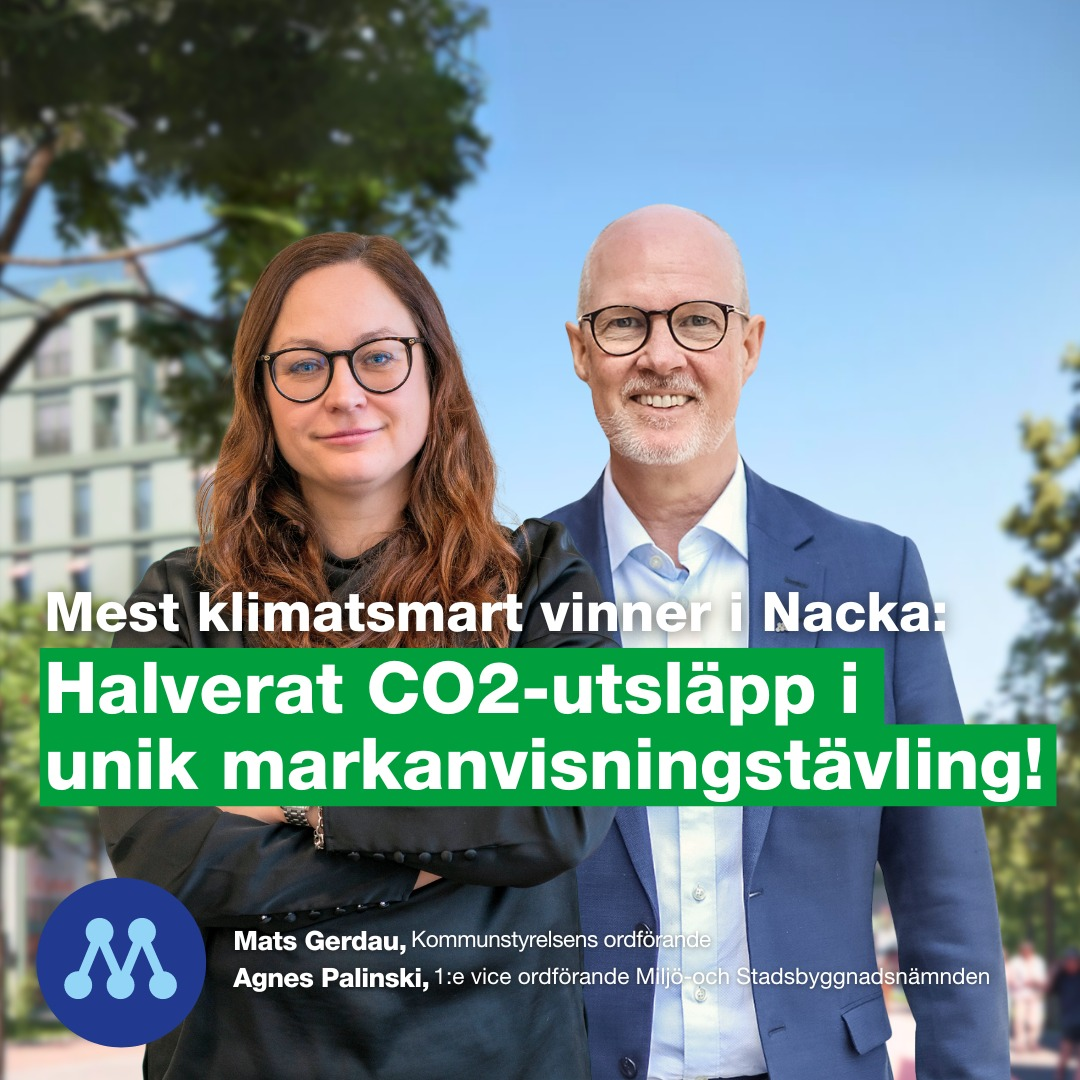 Halverat koldioxidutsläpp i bostadsprojekt