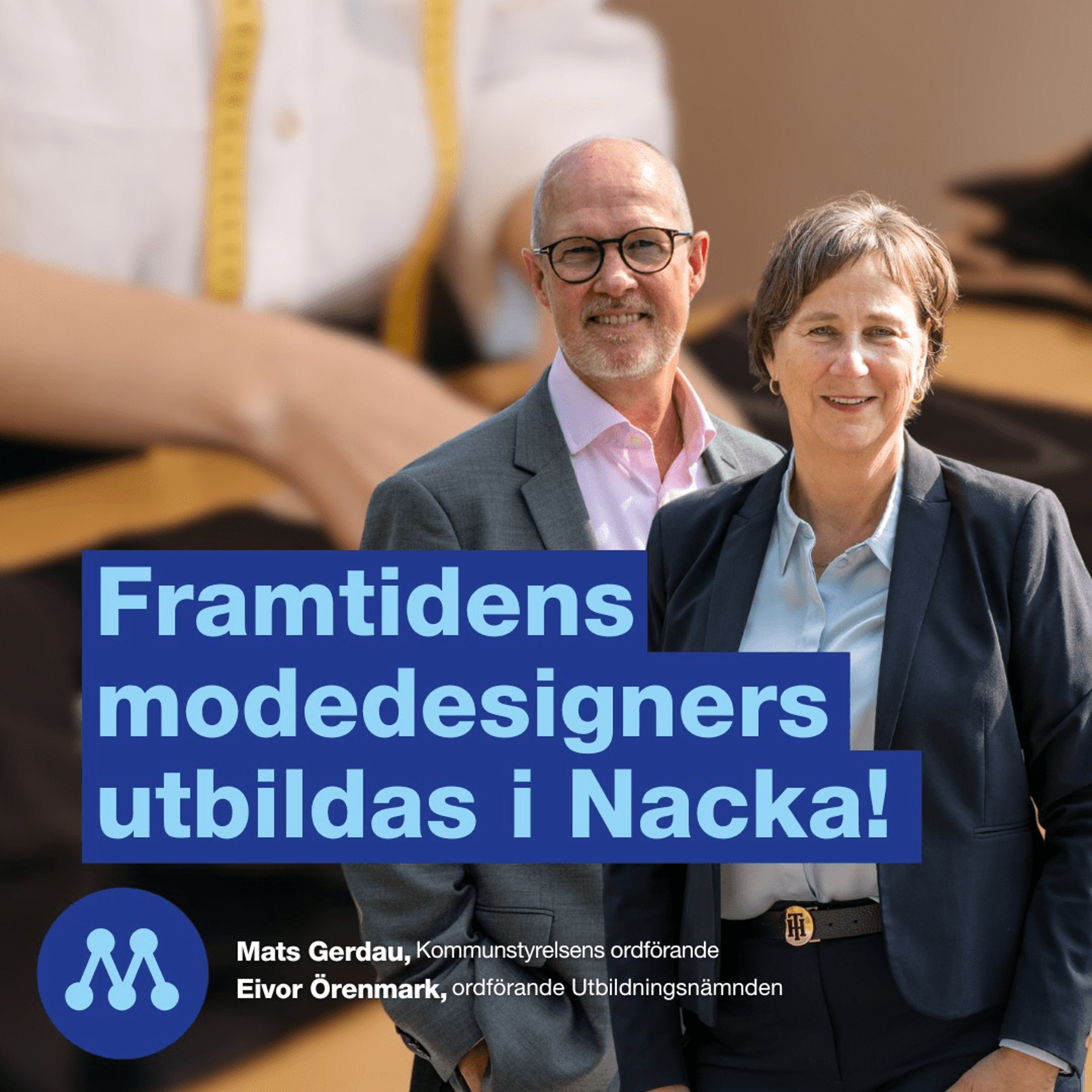 Framtidens modedesigners utbildas i Nacka!