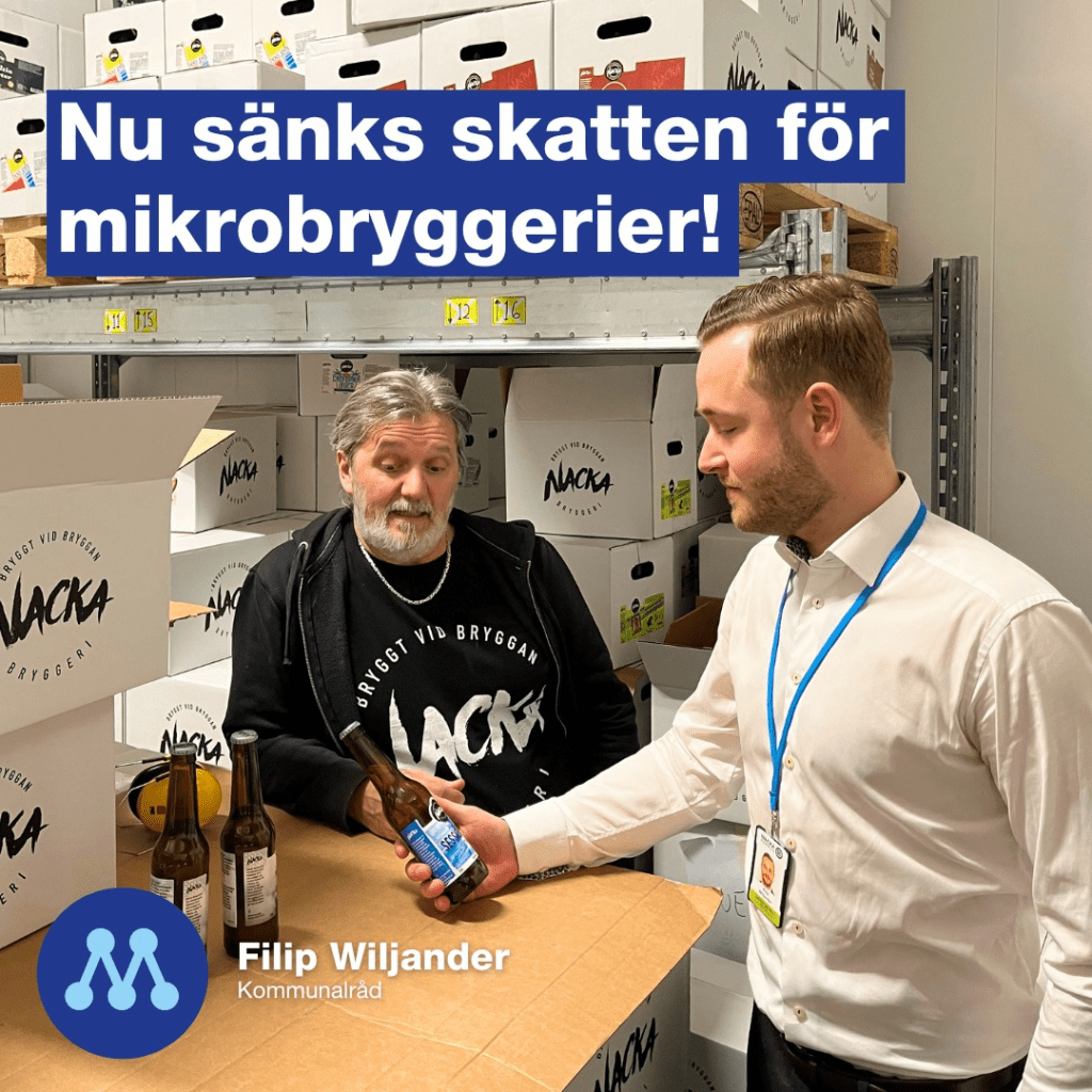 Nu sänks skatten för mikrobryggerier!