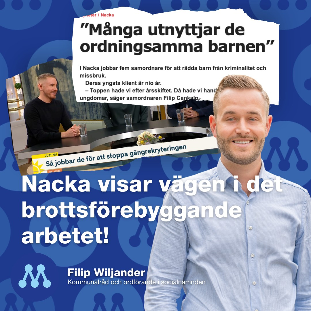 Nacka visar vägen i det brottsförebyggande arbetet
