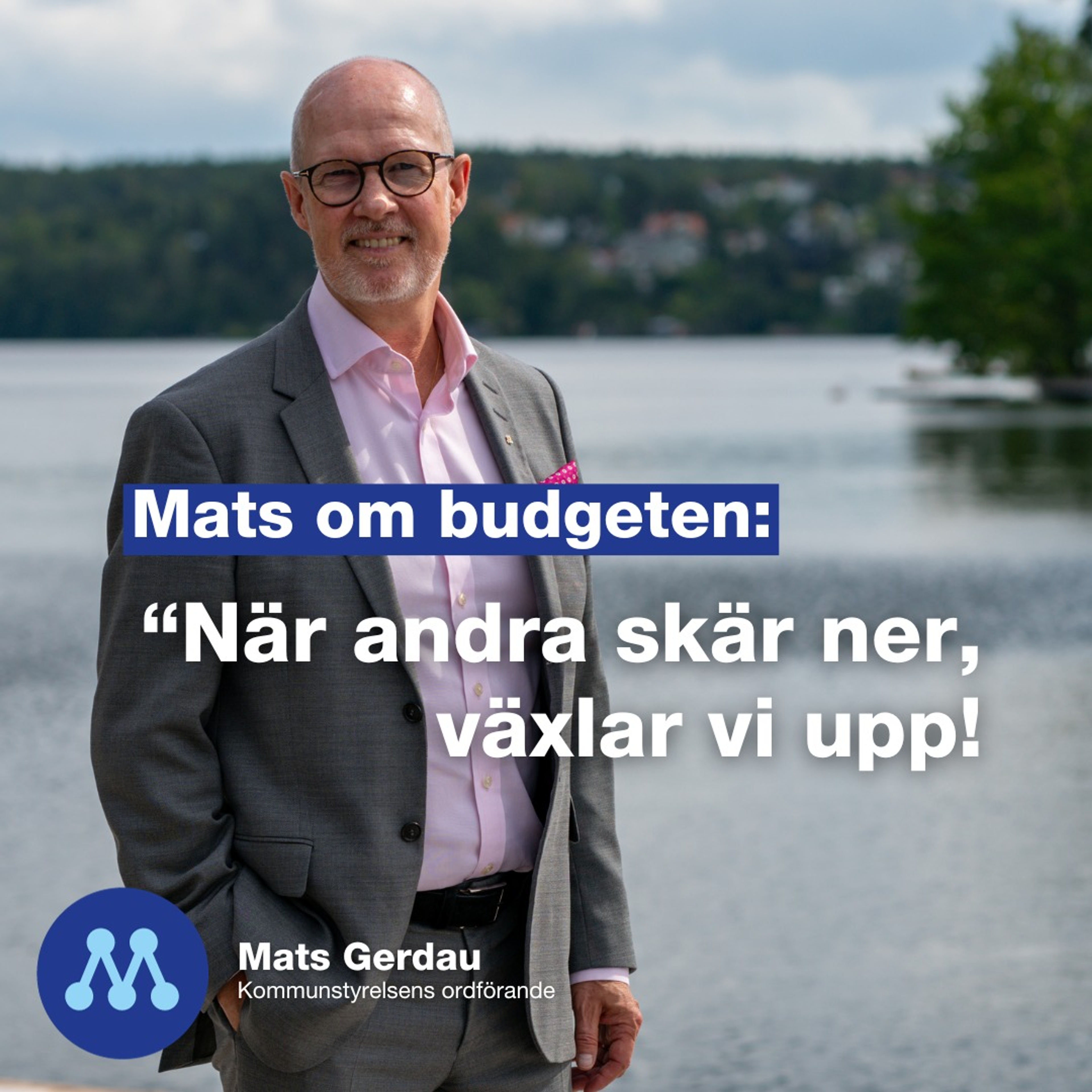 När andra skär ner, växlar vi upp