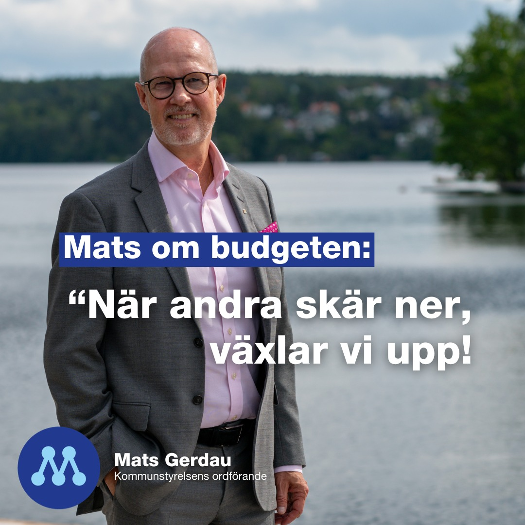När andra skär ner, växlar vi upp