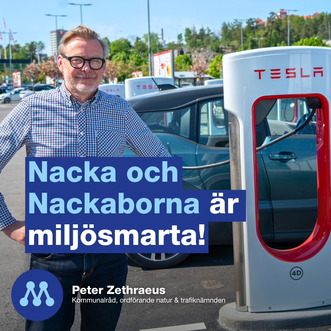 Nacka och nackaborna är miljösmarta