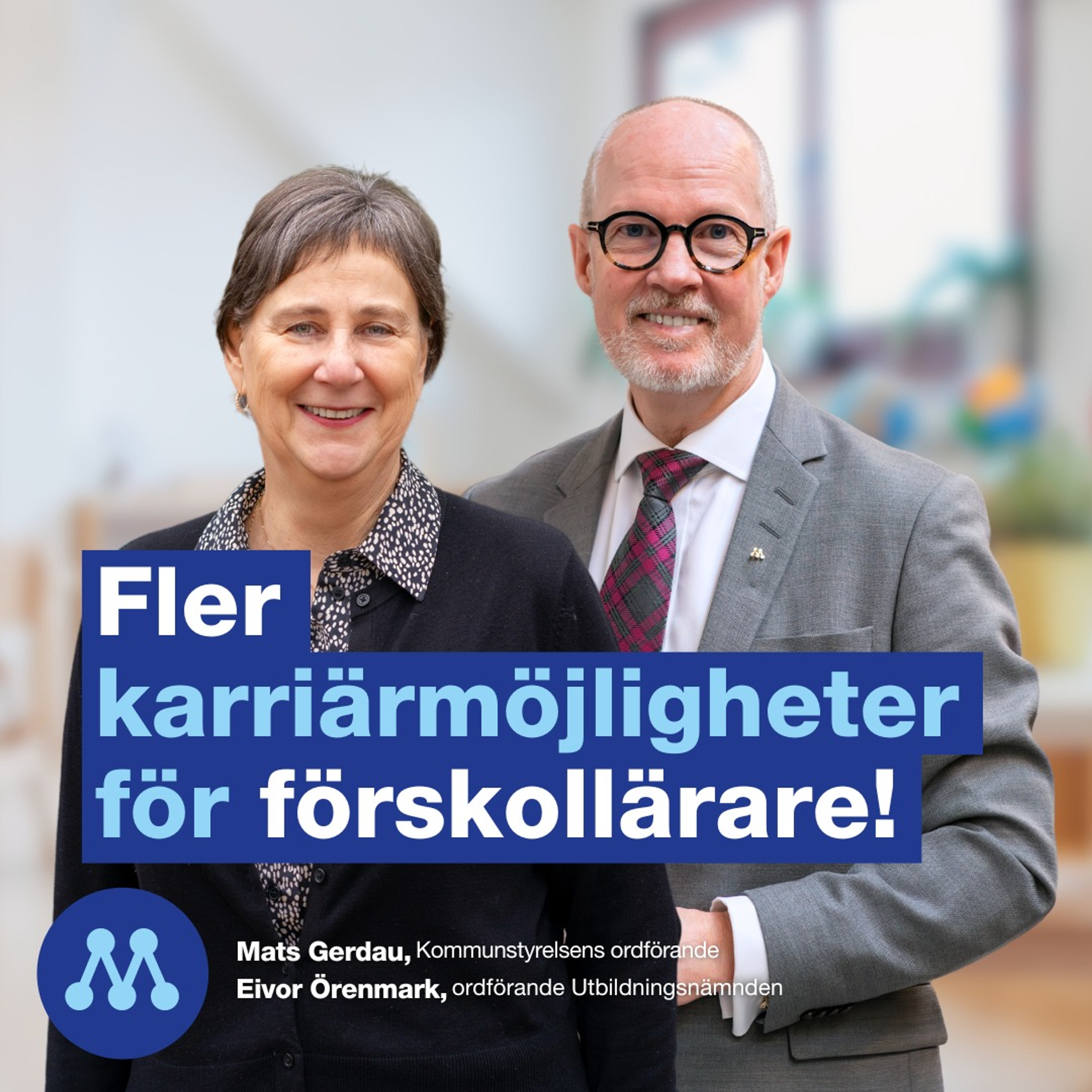 Fler karriärmöjligheter för förskollärare
