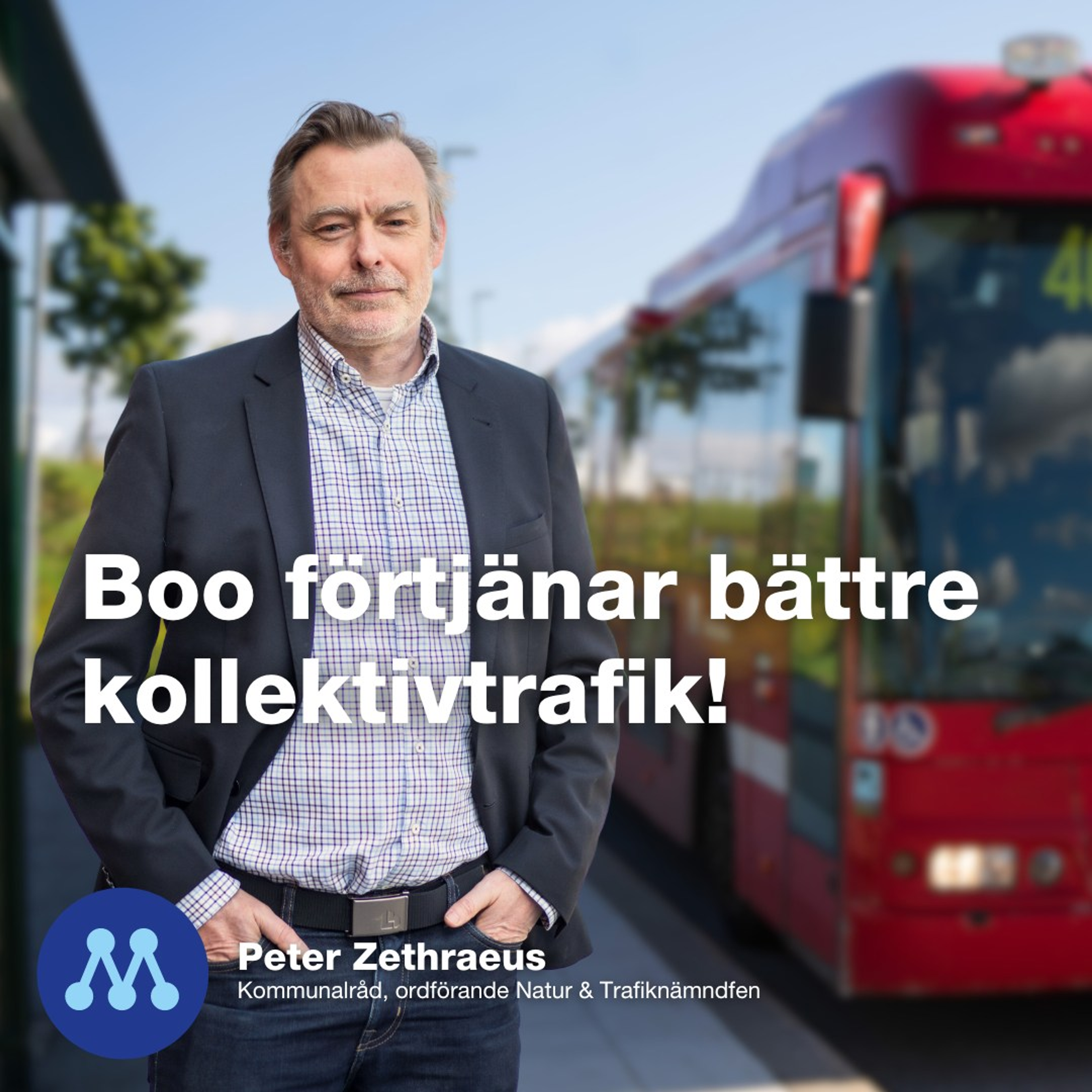 Boo förtjänar bättre kollektivtrafik