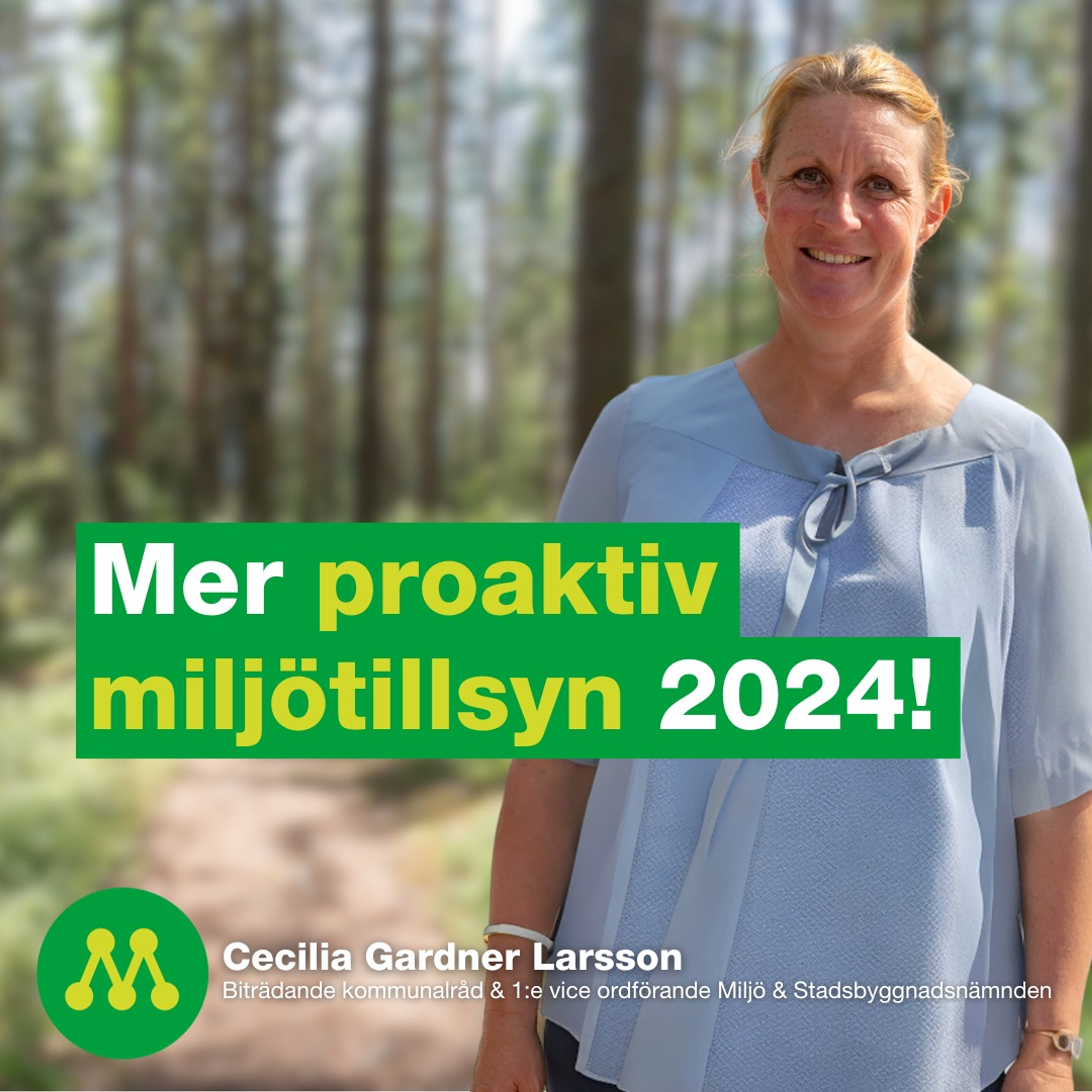 Mer proaktivt miljöarbete i Nacka