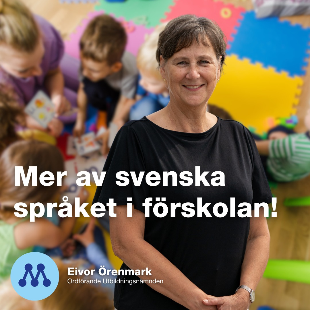 Mer av svenska språket i förskolan