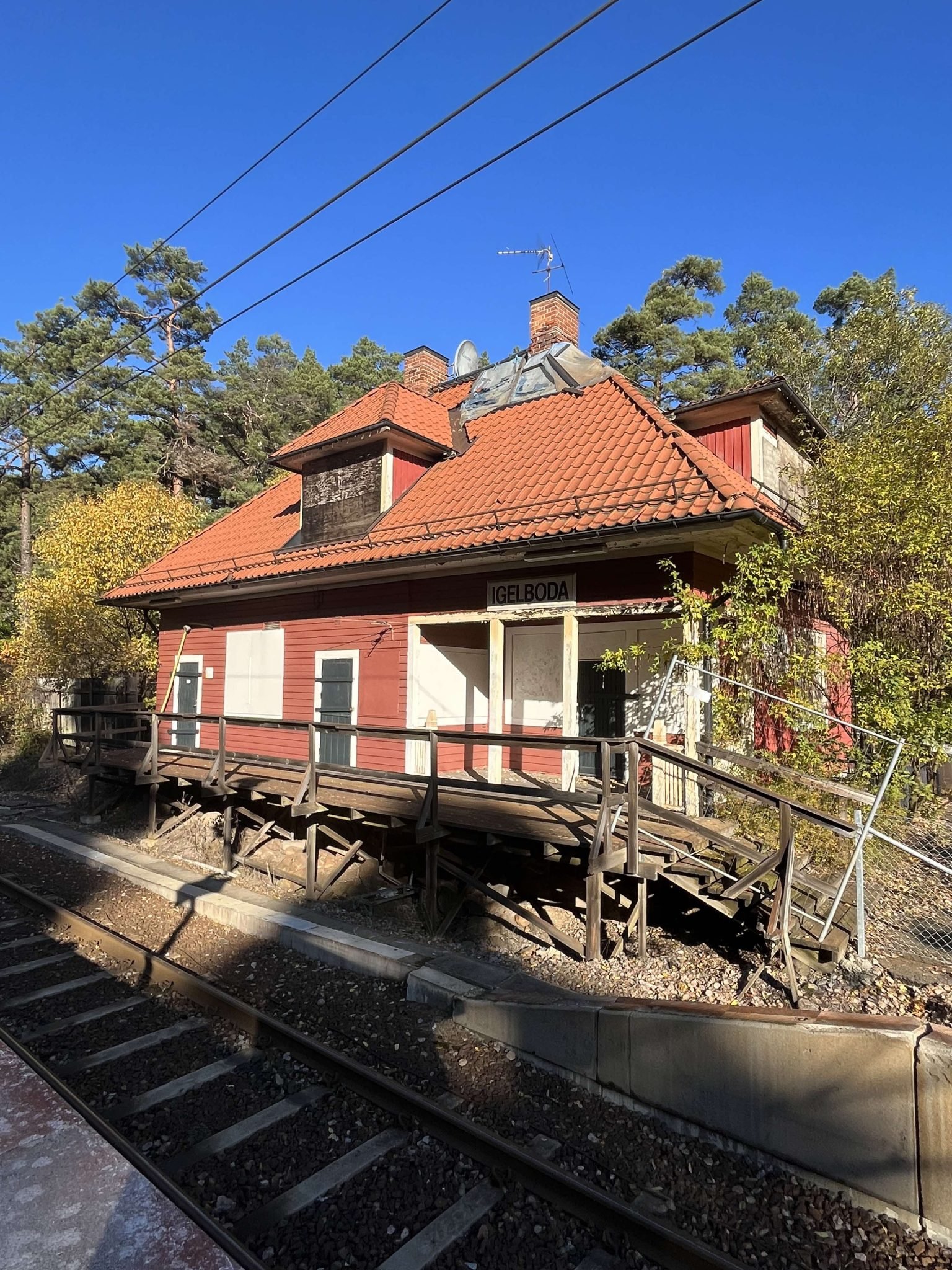 Igelboda stationshus räddat!