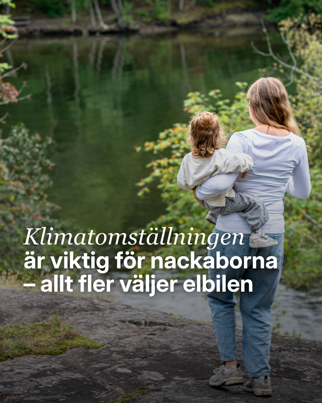 Klimatomställningen är viktig för nackaborna – allt fler väljer elbilen