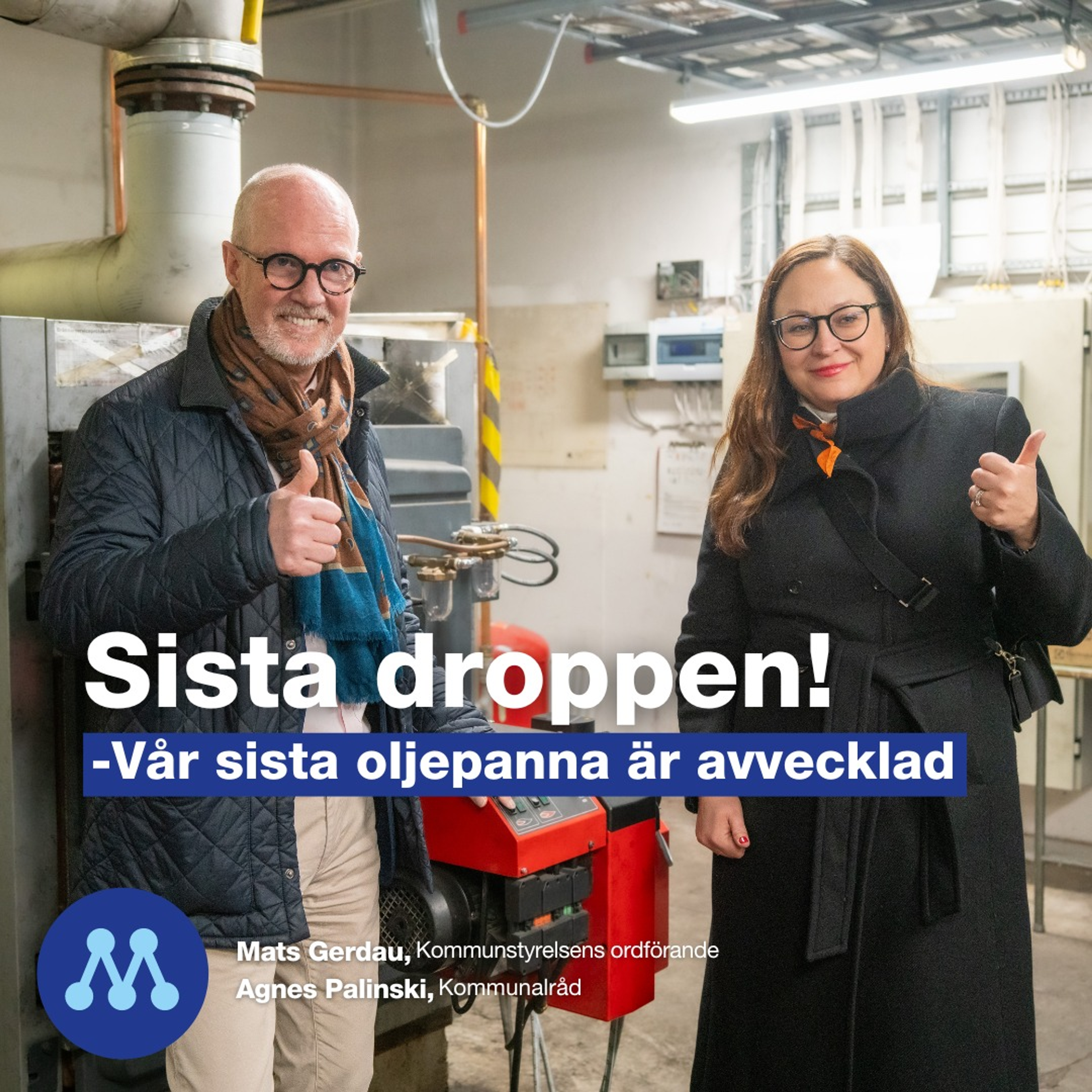 Sista oljepannan är avvecklad