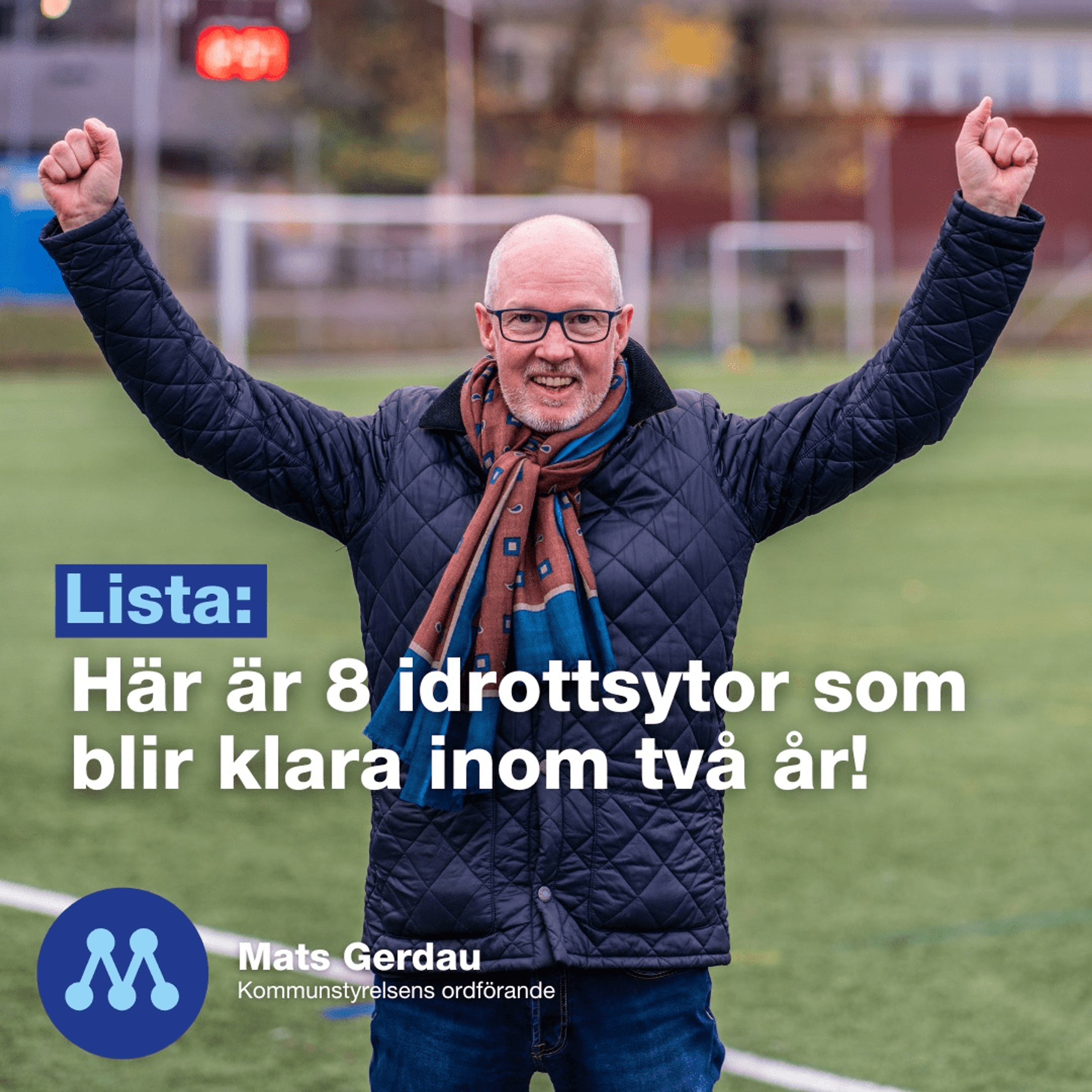Idrott i Nacka: Åtta nya idrottsytor inom två år!
