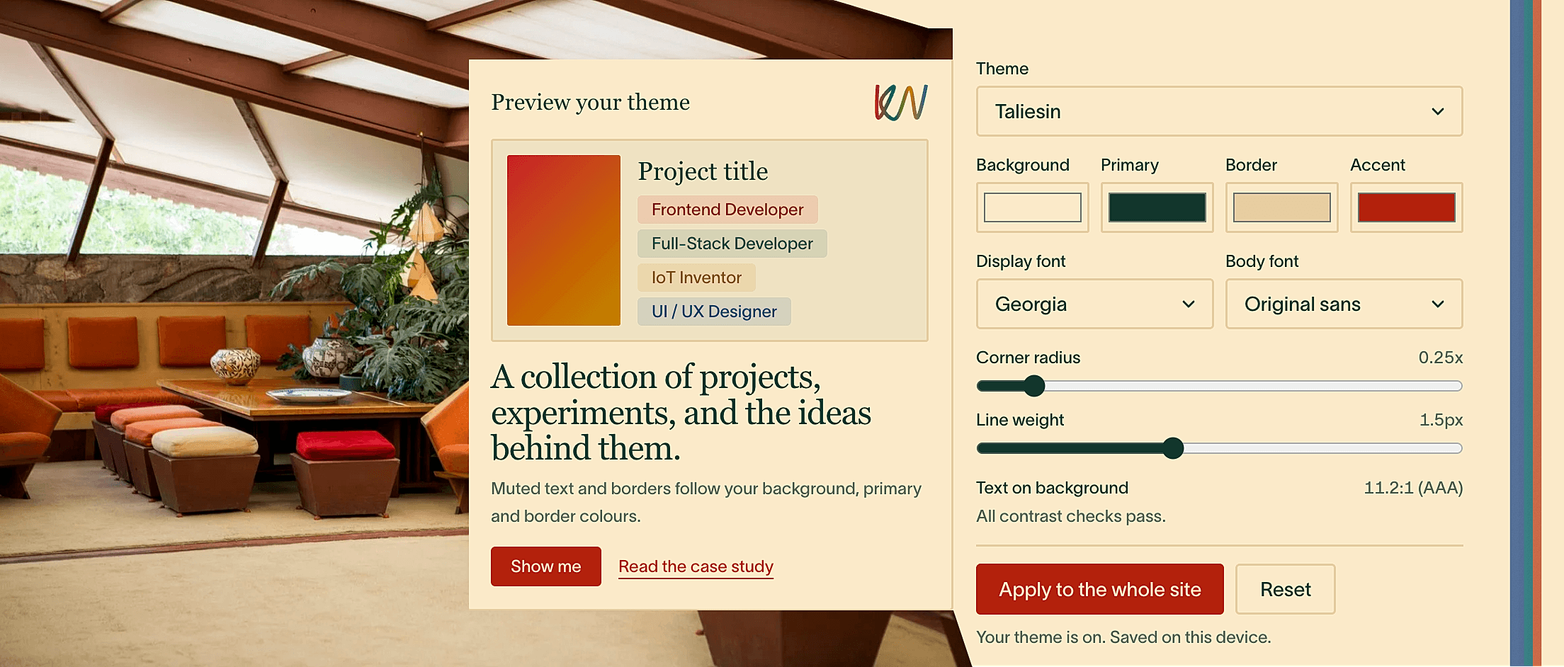 Portfolio Design System