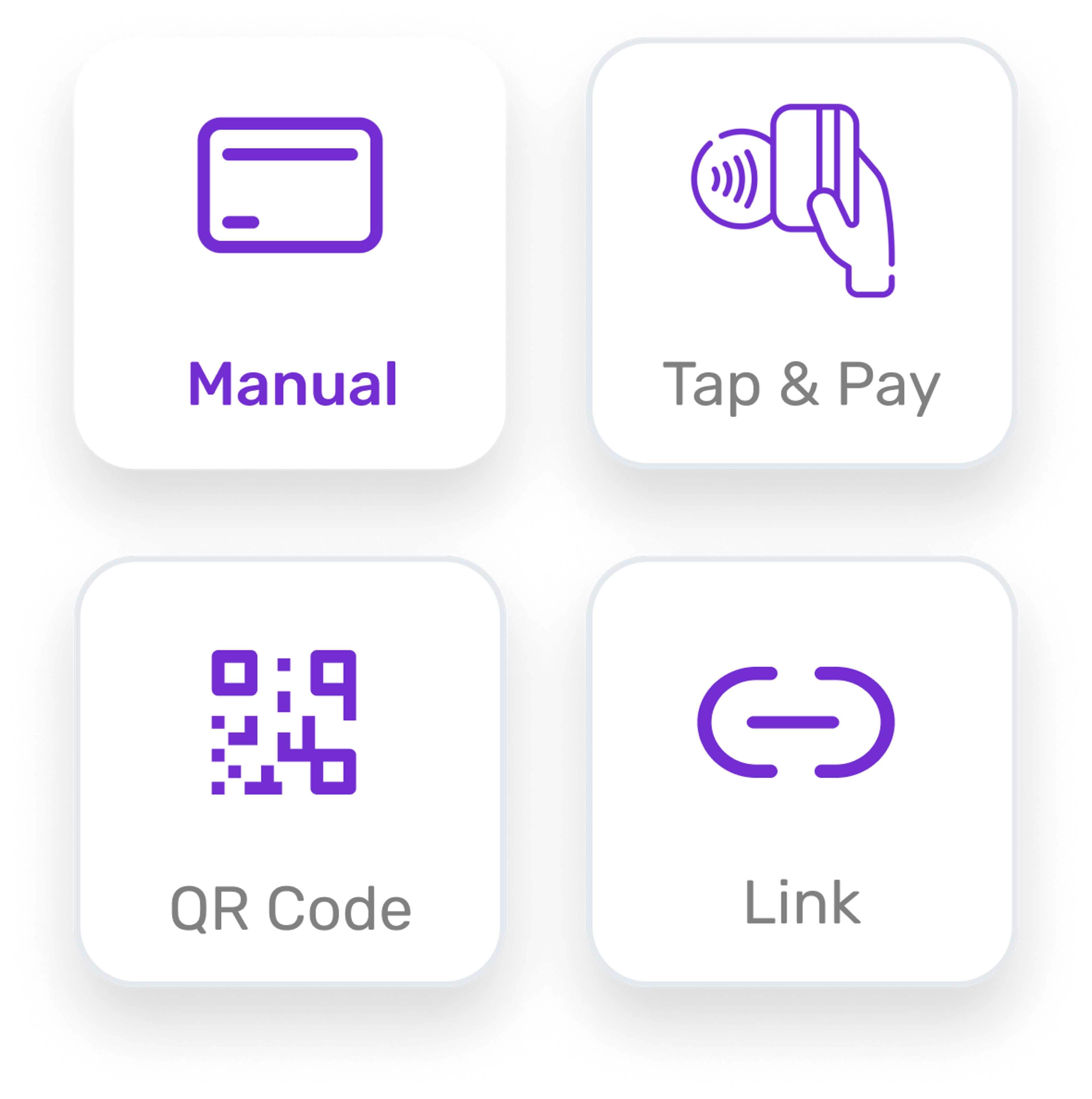 Multiple payment options