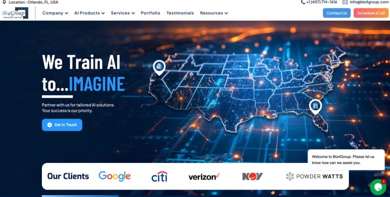 Biz4group homepage image Biz4group homepage image