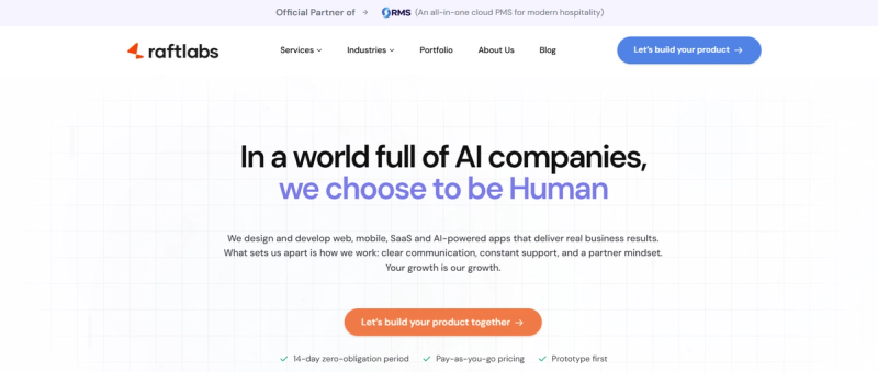 Raftlabs-digital product development company