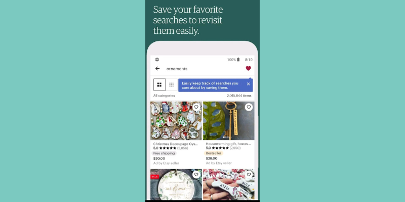 Etsy Shopping App Etsy Shopping App