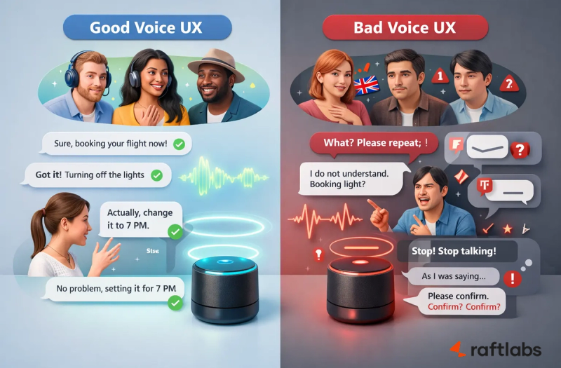Good vs. Bad Voice UX: The Key to Voice AI Success Good vs. Bad Voice UX: The Key to Voice AI Success