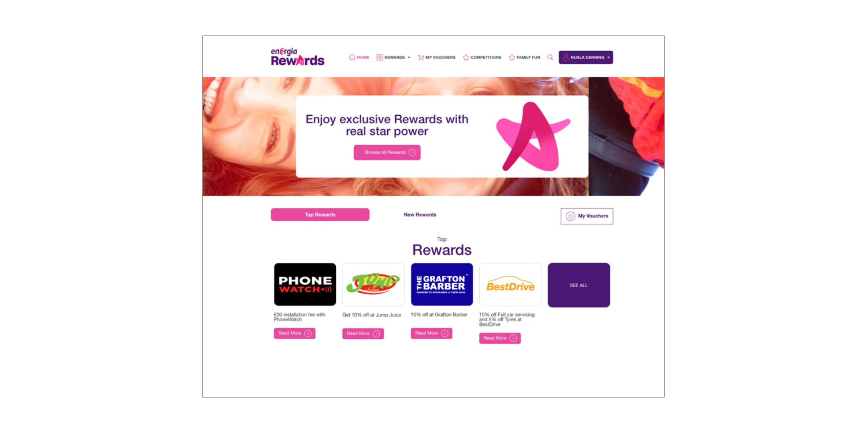 Rewards & Coupons Dashboard