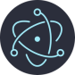 logo of Electron.js