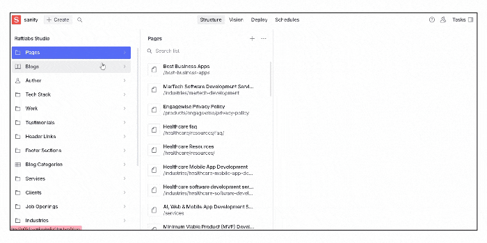 Structured Project Workflow